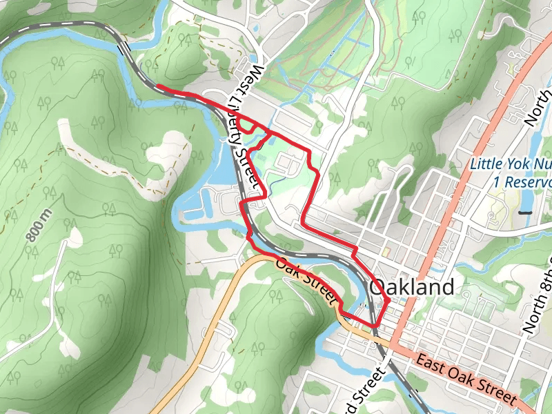 Oakland Heritage and 88 Bridge Loop Trail