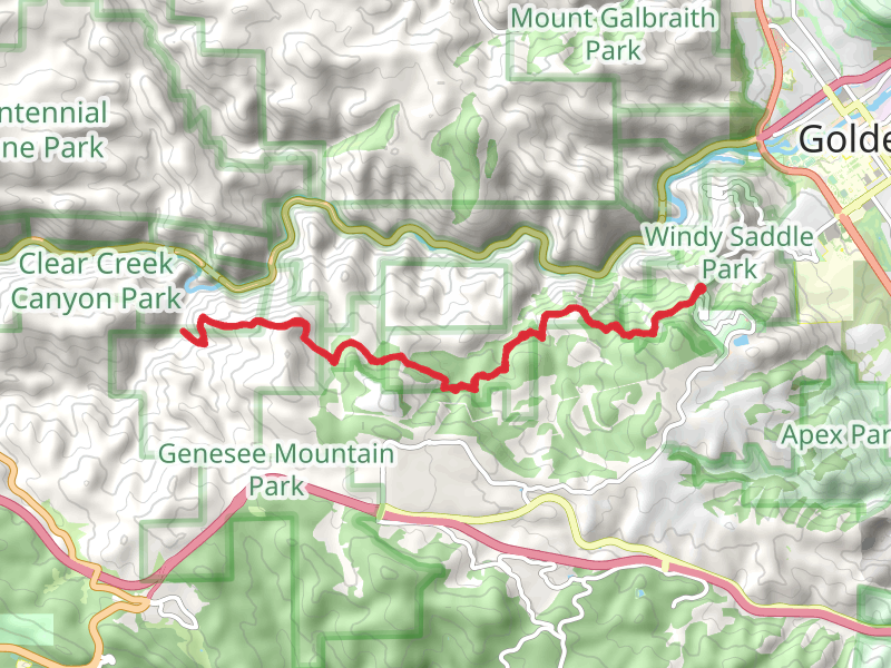 Beaver Brook Trail from Lookout Mountain Road