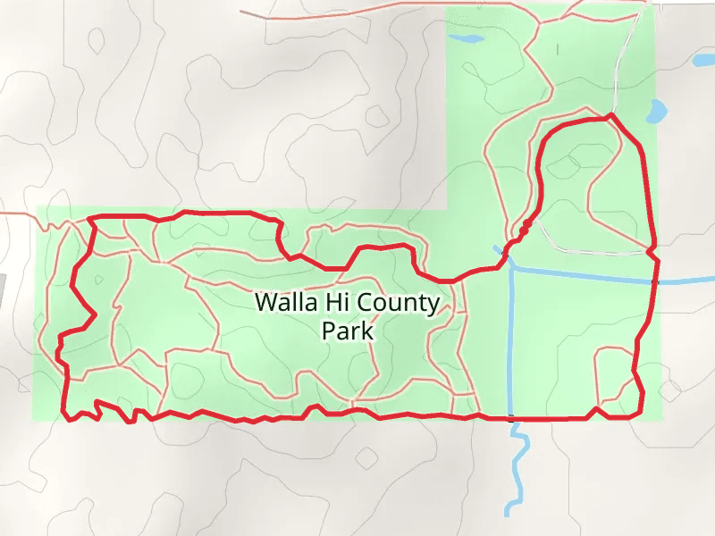 Walla Hi County Park Loop