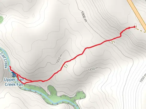 Upper Calf Creek Fall Trail
