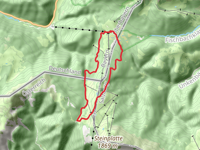Wanderweg - Reit im Winkl and Nordalpenweg