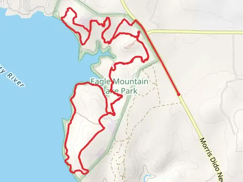 Eagle Mountain Lake East Shore Loop