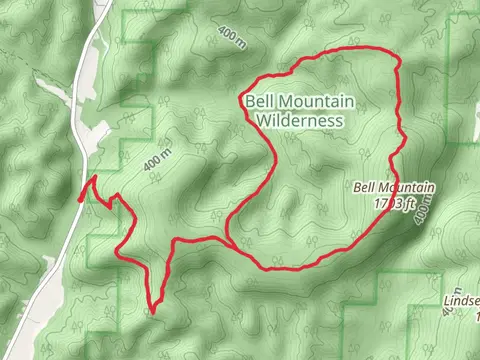 Bell Mountain Trail via Ozark Trail - Taum Sauk Section
