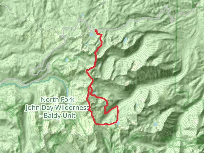 Elkhorn Crest, Lost Lake and Summit Lake Loop Trail