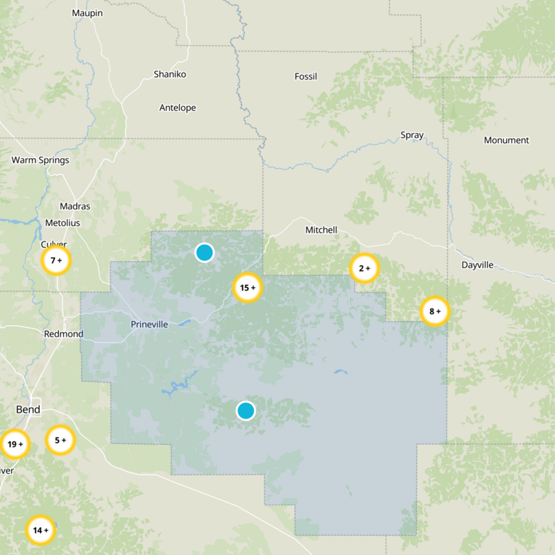 Crook County Static Map