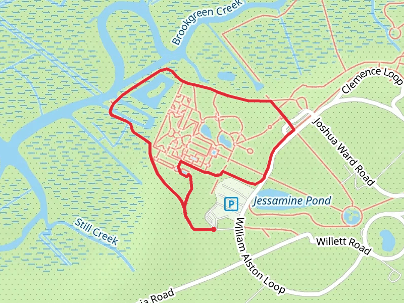 The Trail Beyond the Garden Wall
