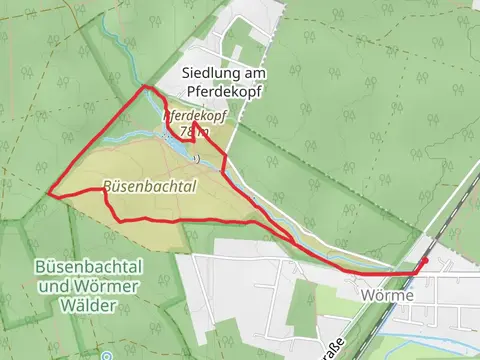 Feenteiche and Pferdekopf via Freudenthalweg