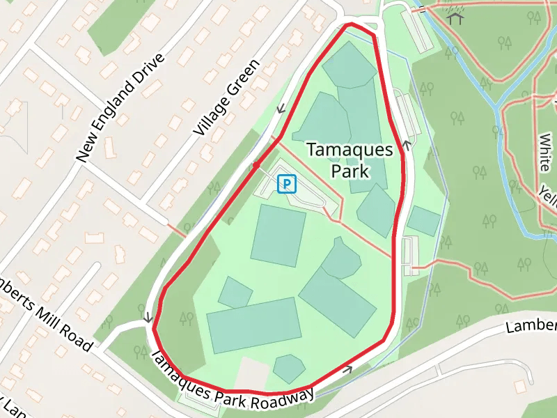 Tamaques Park Roadway Loop