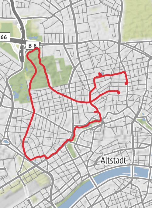 Frankfurt am Main - VO2 Max mobile static map