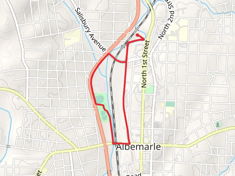 Roger F Snyder Greenway and Don Montgomery Park Path Loop