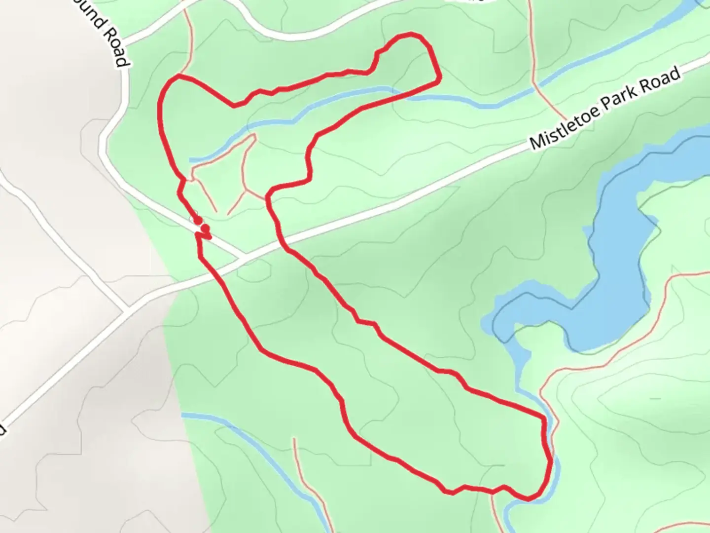 An image depicting the trail Cliatt Creek Nature Loop Trail and its surrounding area.