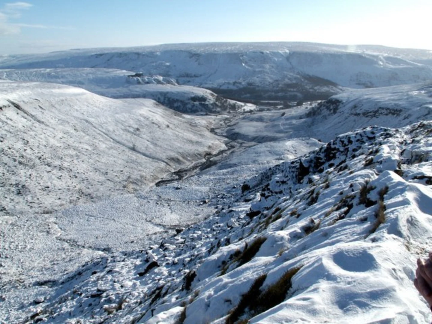 An image depicting the trail Black Hill Loop from Crowden and its surrounding area.