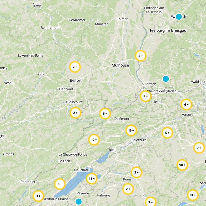 de Porrentruy Static Map
