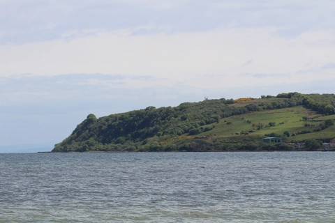 Cnocan Wood, Merkland Wood, Brodick Castle and Brodick Bay