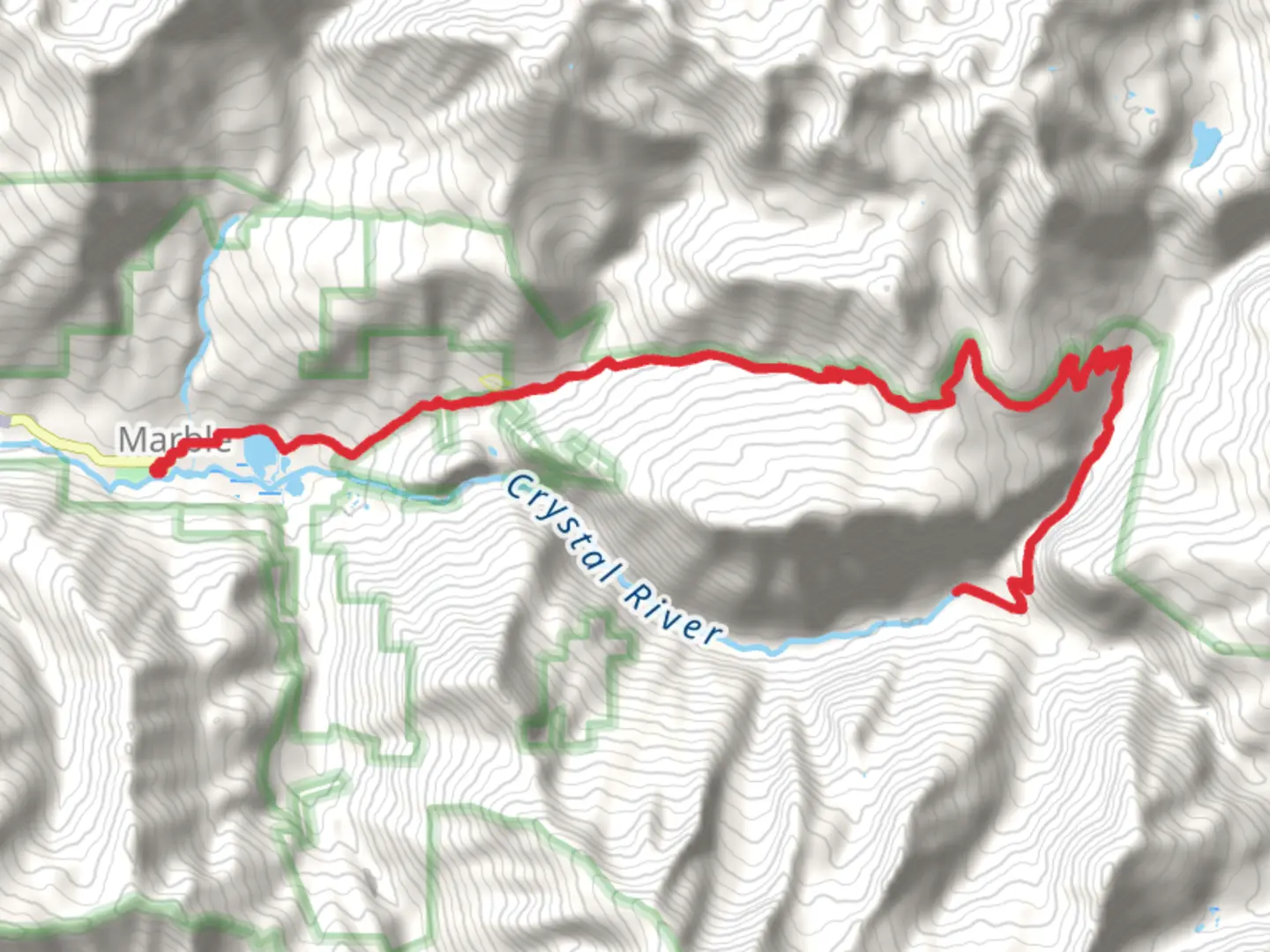An image depicting the trail Lead King Basin - Lost Trail Creek and its surrounding area.