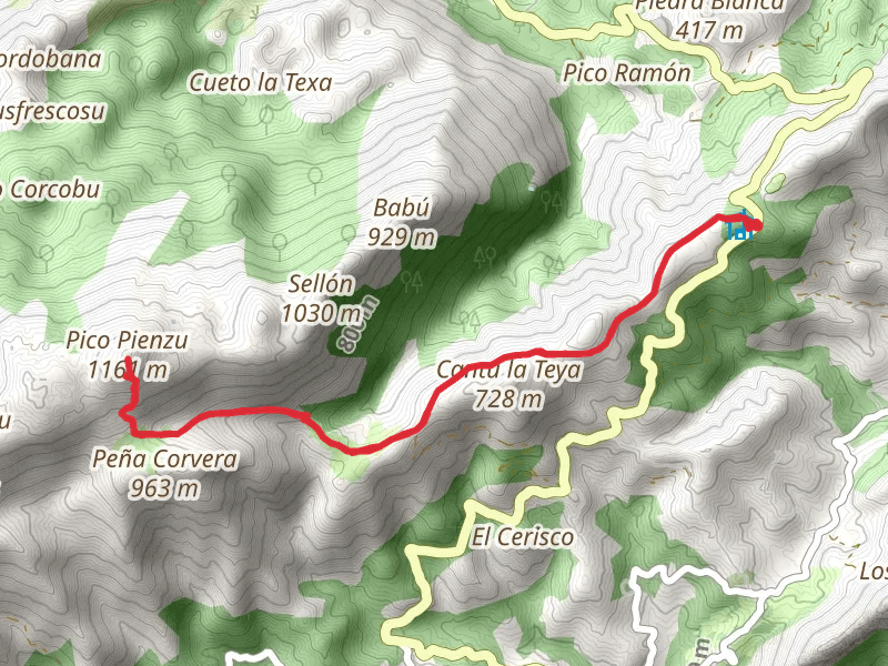 Pienzu Peak Route