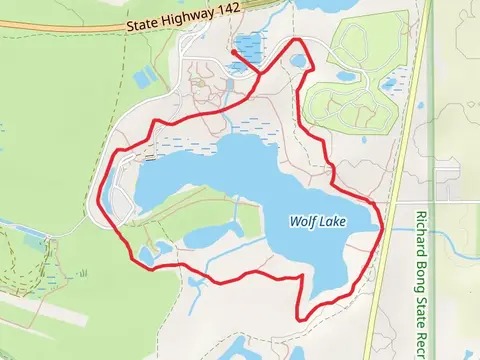 Wolf Lake - Blue Loop Trail