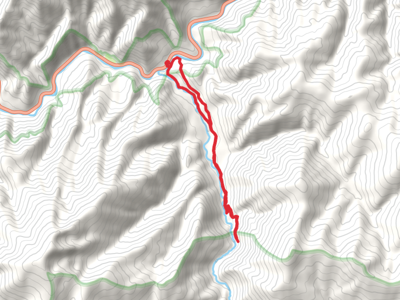 Warm Springs Trail and Falls