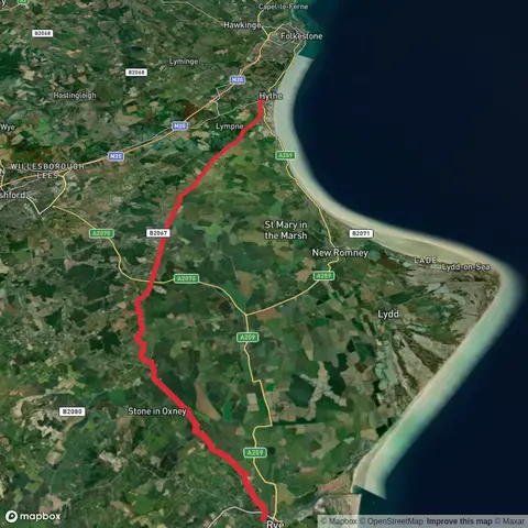 Rye to Hythe
