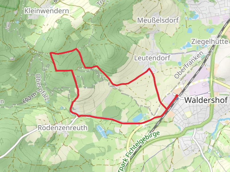 Waldershof Koessain and Kleinwendern