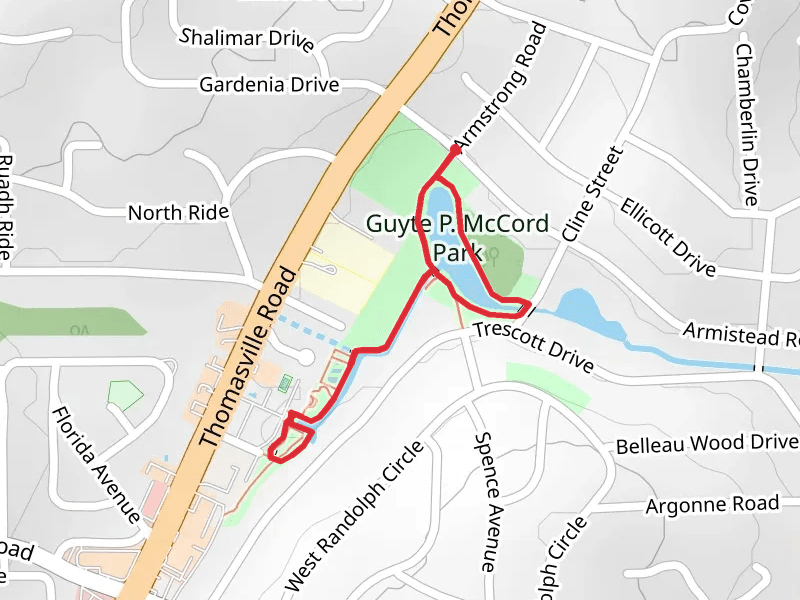 Guyte P McCord Park and Turtle Creek Trail