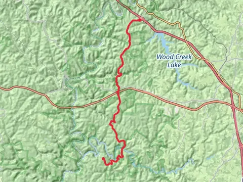 Sheltowee Trace - Hawk Creek Section