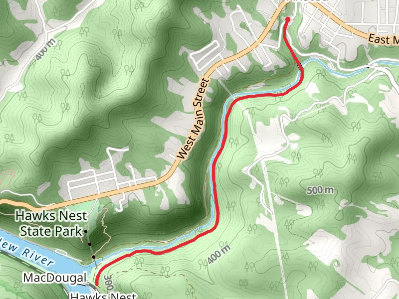 Hawk's Nest Rail Trail
