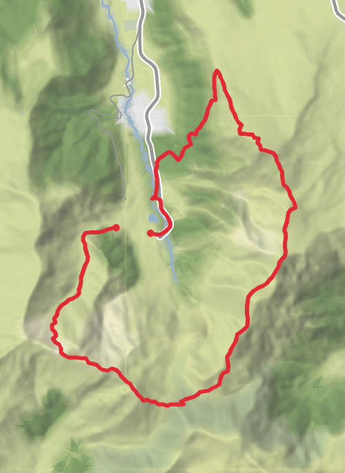 Mont-Dore Walking mobile static map