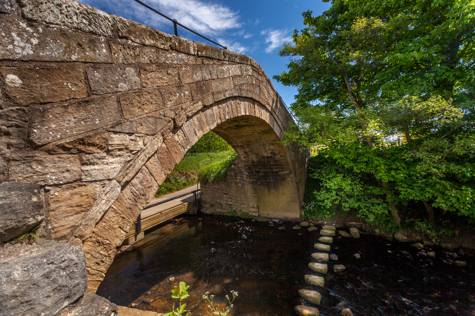 An image depicting the trail Castleton to Lealholm Walk and its surrounding area.