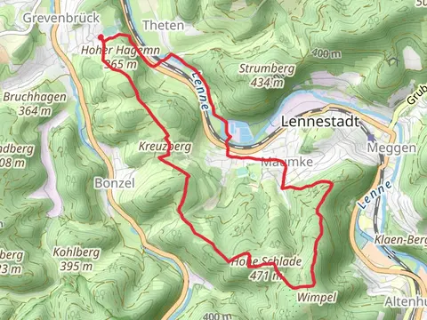 Hohe Schlade and Kreuzberg