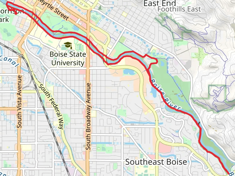 Boise River Greenbelt Loop