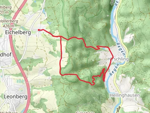 Regentalsteig Nach Hirschling