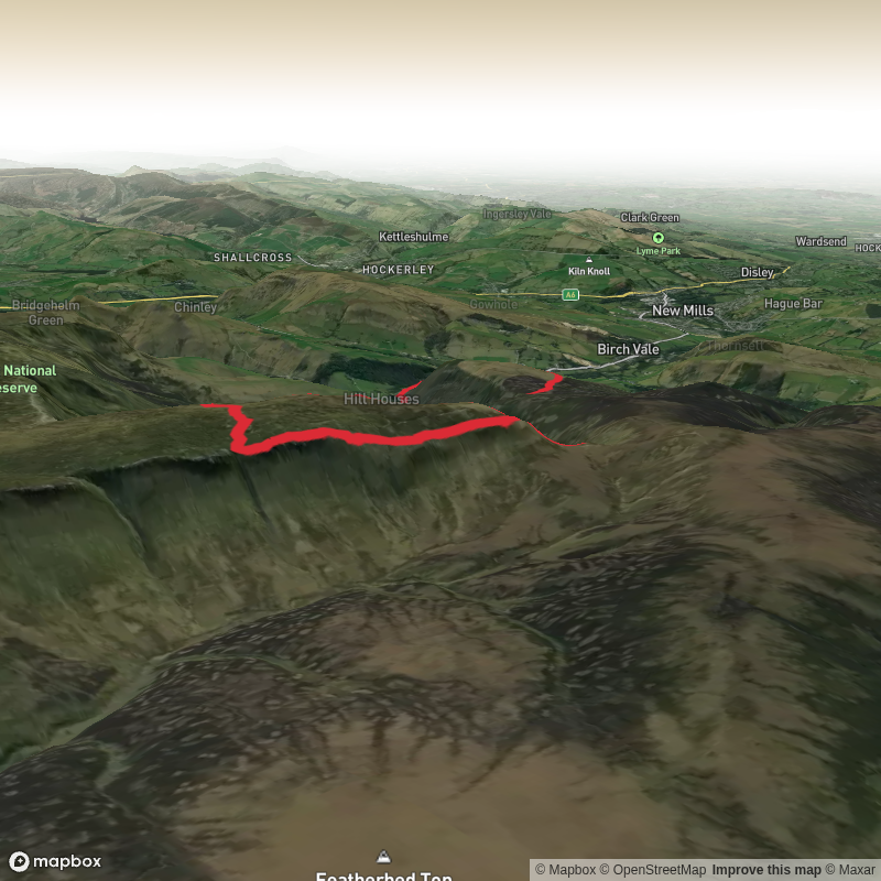 Hayfield to Kinder North