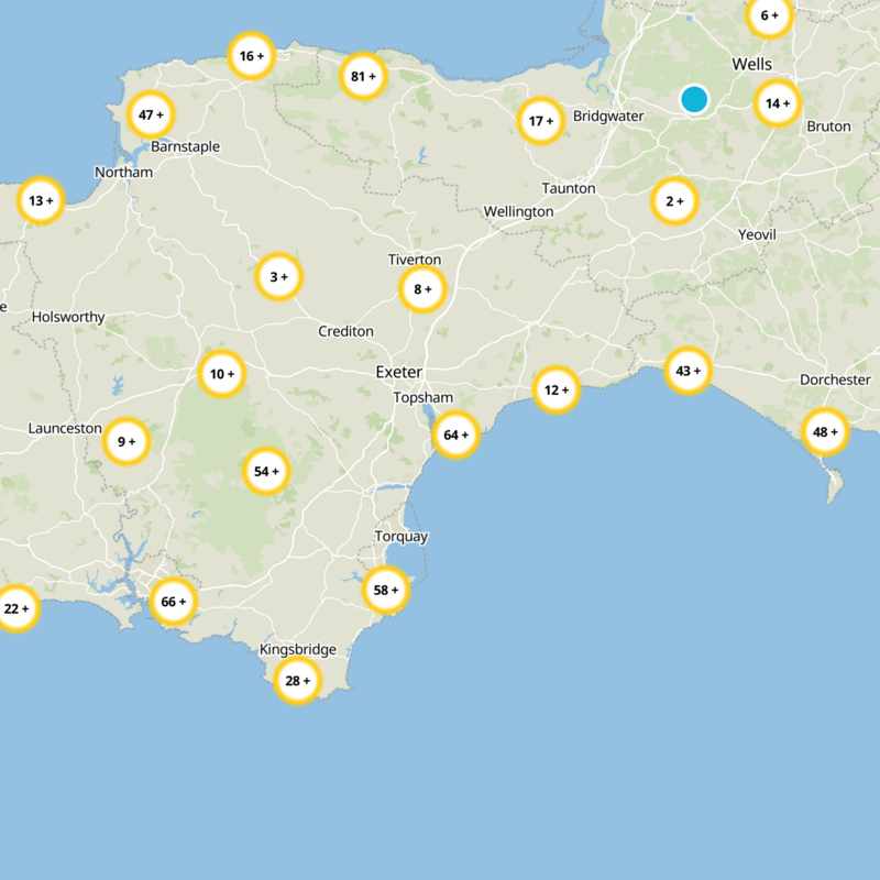 East Devon Static Map
