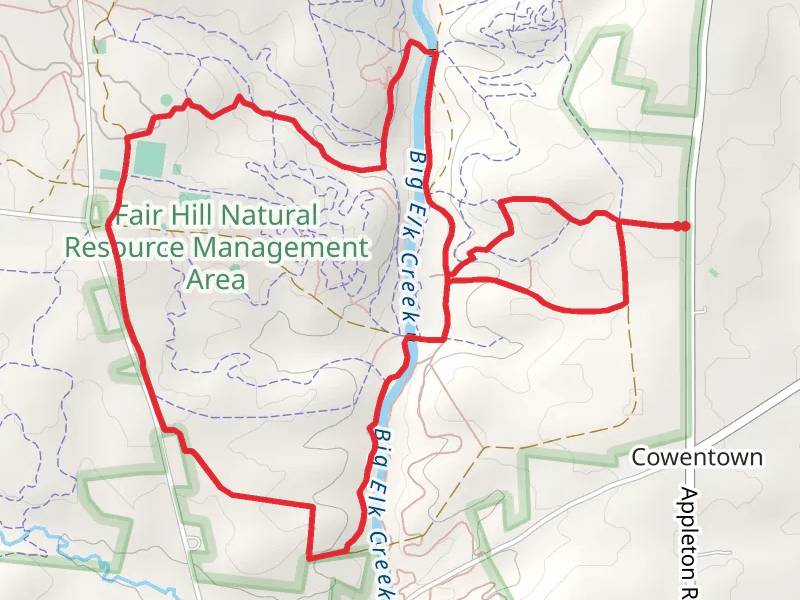Big Elk Creek - Yellow Trail Loop
