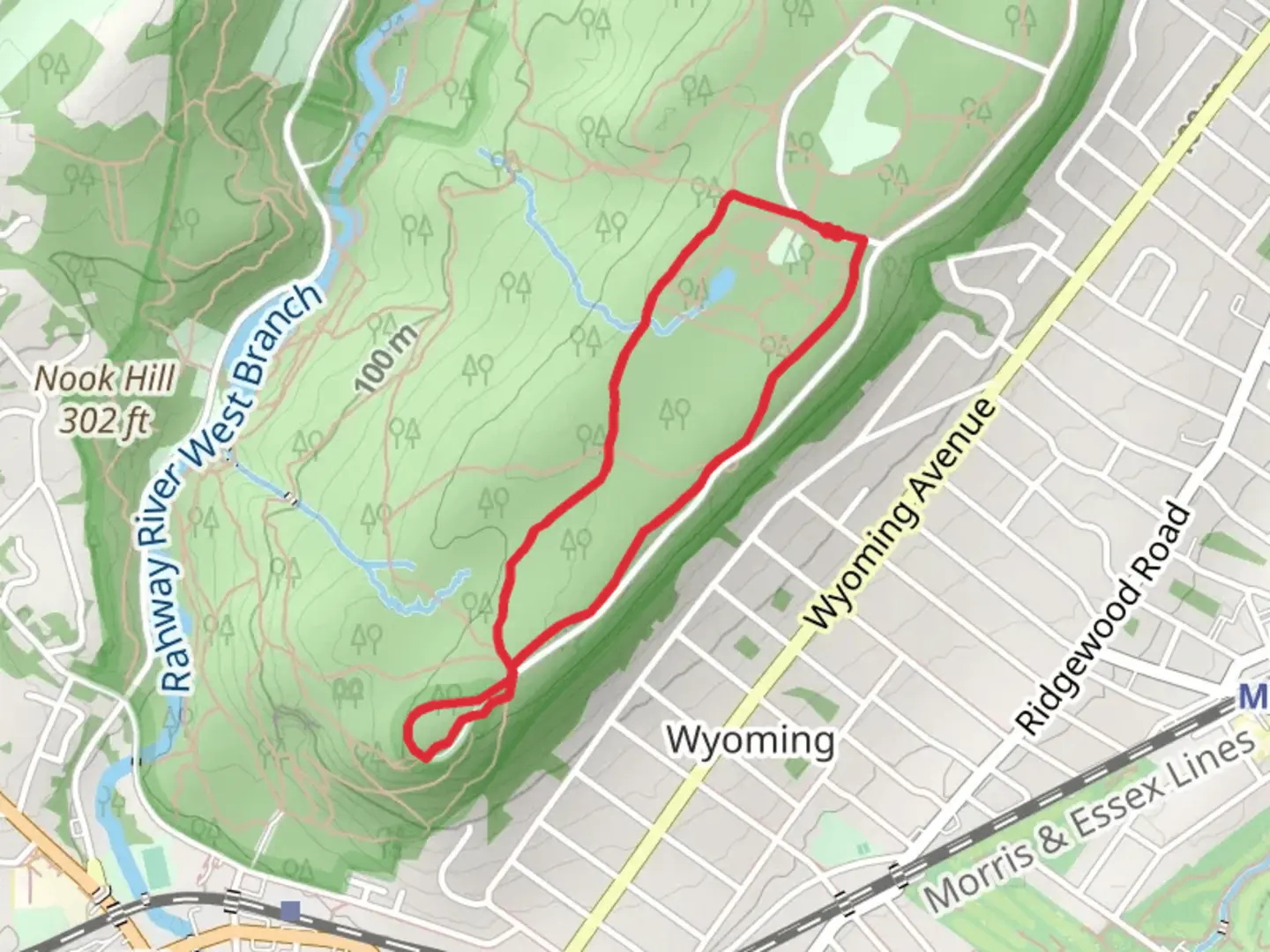 An image depicting the trail Swampy and Crest Loop Trail and its surrounding area.