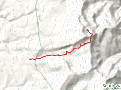 Patterson Lake via Pine Creek Trail