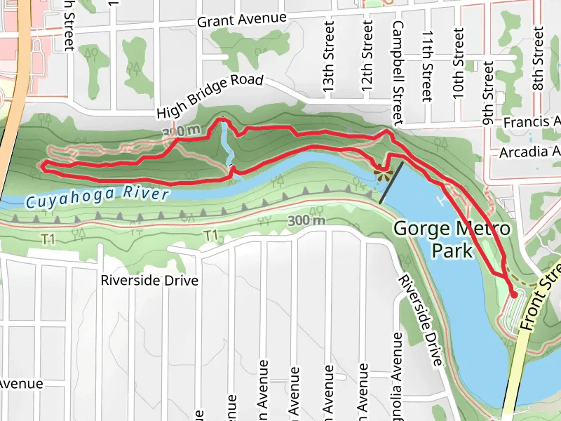 Gorge Trail and Easy Bypass Loop