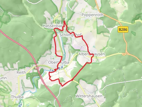 Oberthulba and Albertshausen Loop
