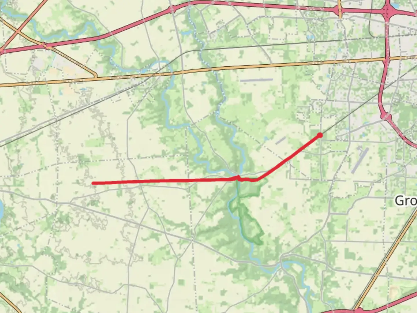 An image depicting the trail Camp Chase Trail and its surrounding area.