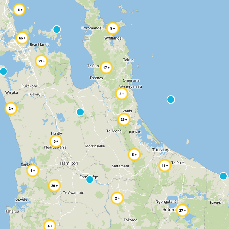 Hauraki Static Map