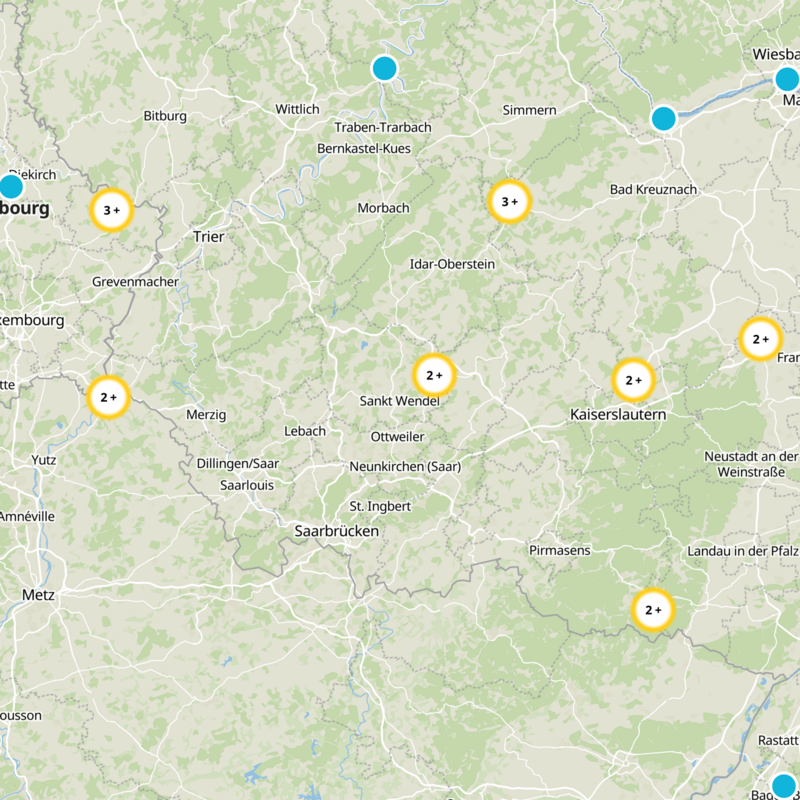 St. Wendel Static Map