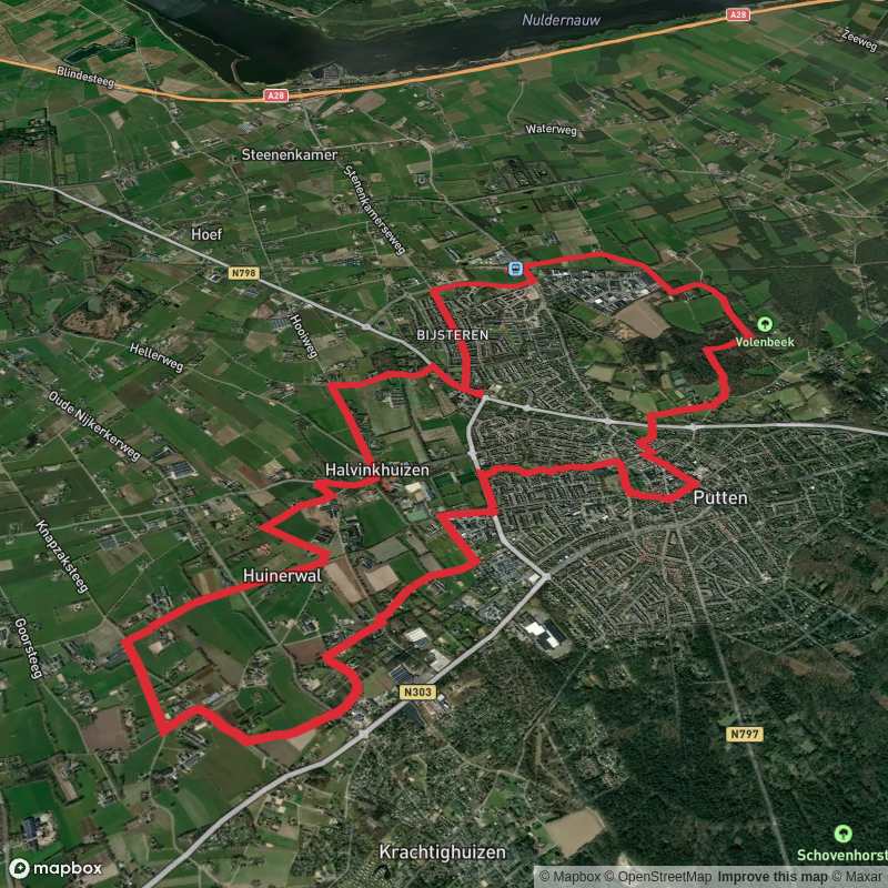 De Bosfluiter and Huinerwal Loop