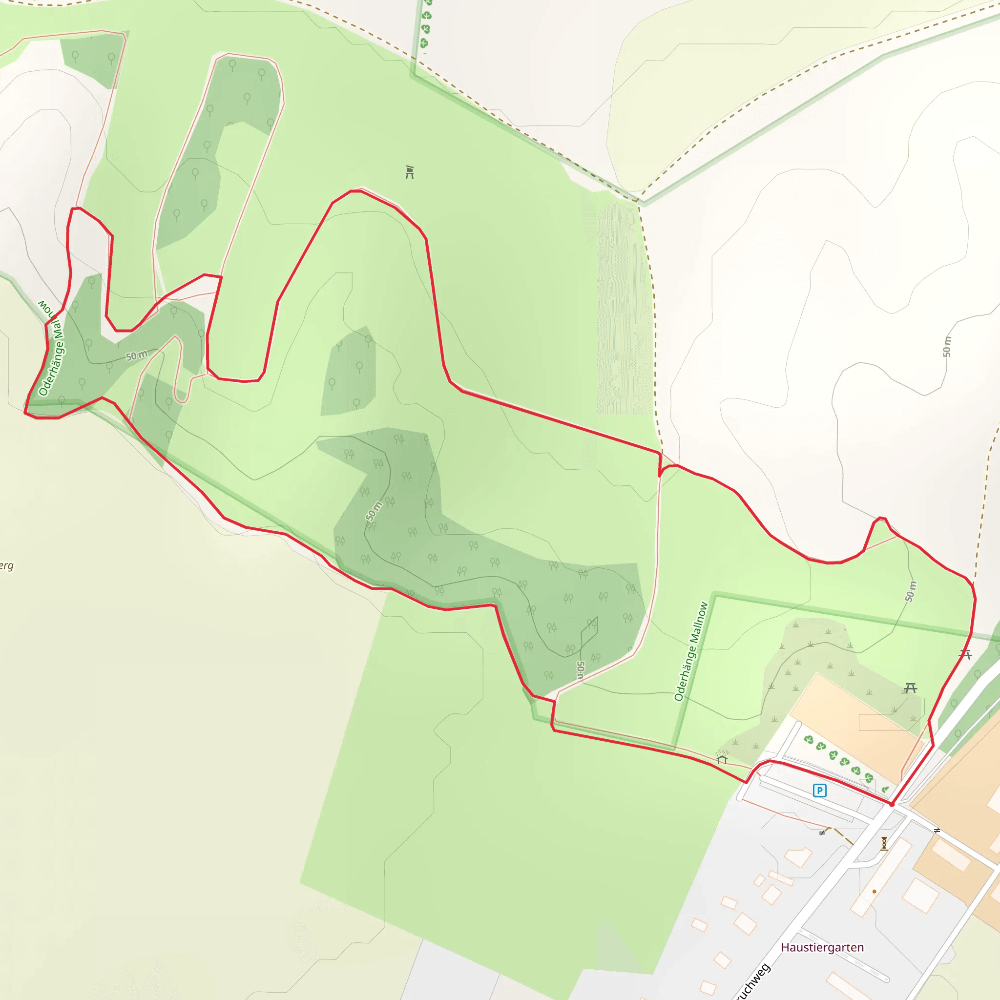 Hurderberg Loop via Großer Rundweg mobile static map