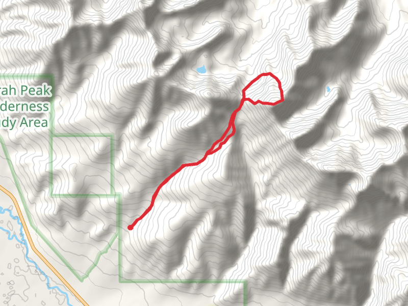 Leatherman Peak and Pass Loop via Sawmill Gulch