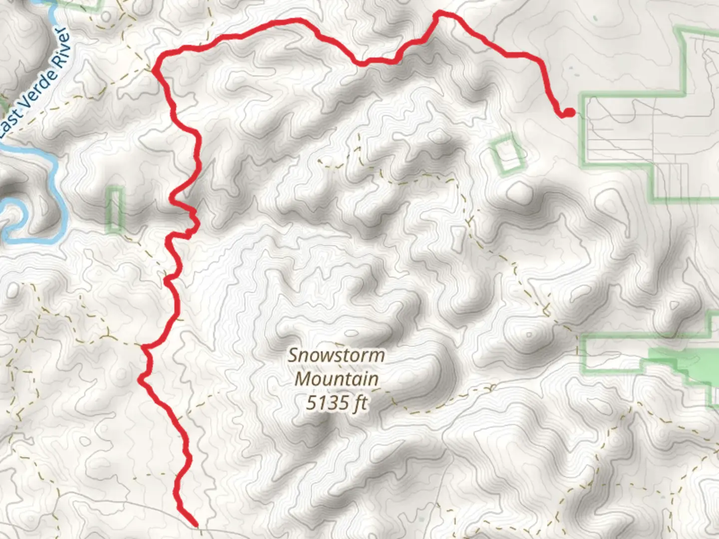 An image depicting the trail White Mountain and its surrounding area.
