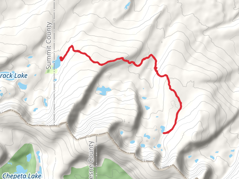 Browne Spirit Lake Trail and Anson Lake Trail