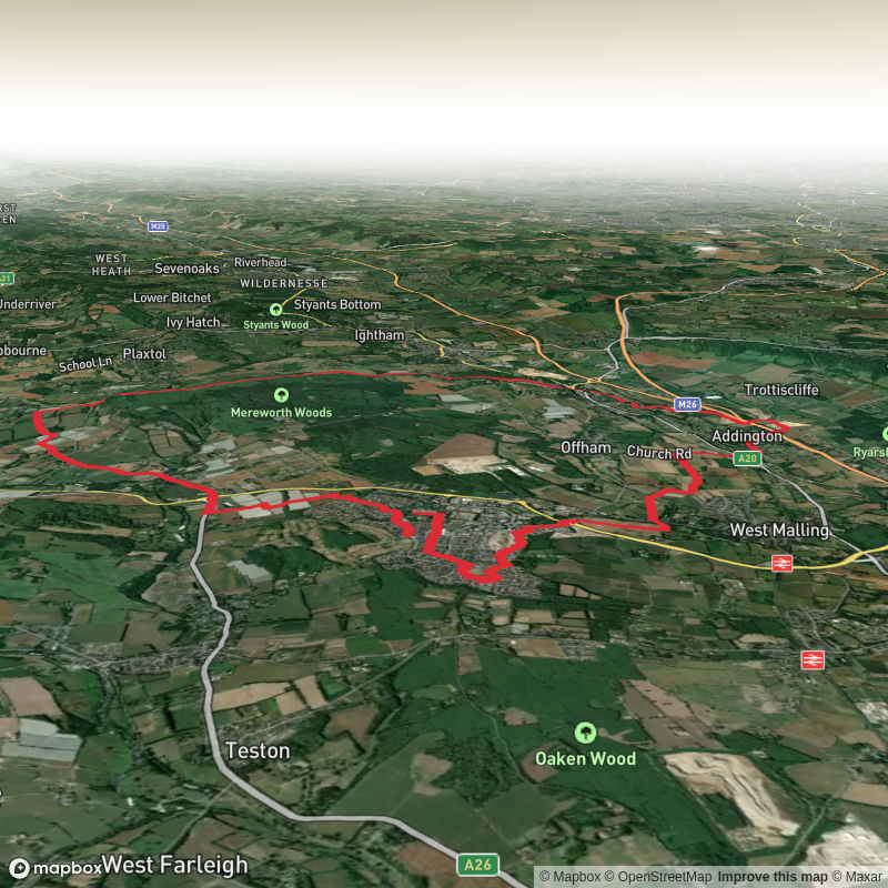Kings Hill and Wrotham Heath Loop