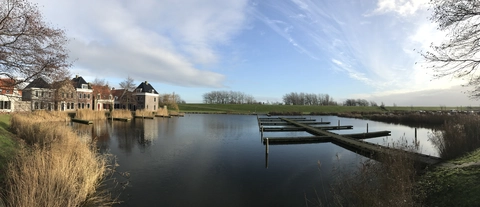 Le to Veerhaven via De Skans Vaarwater naar Oostmahorn