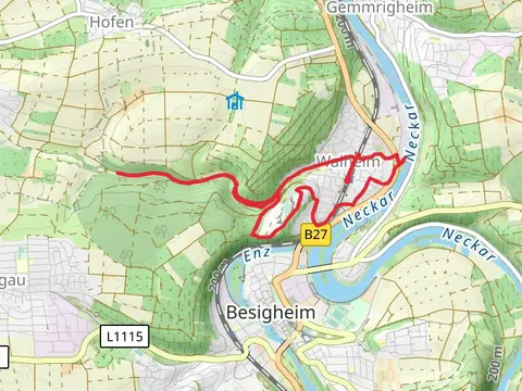 Baumbachweg and 3 B Land Loop